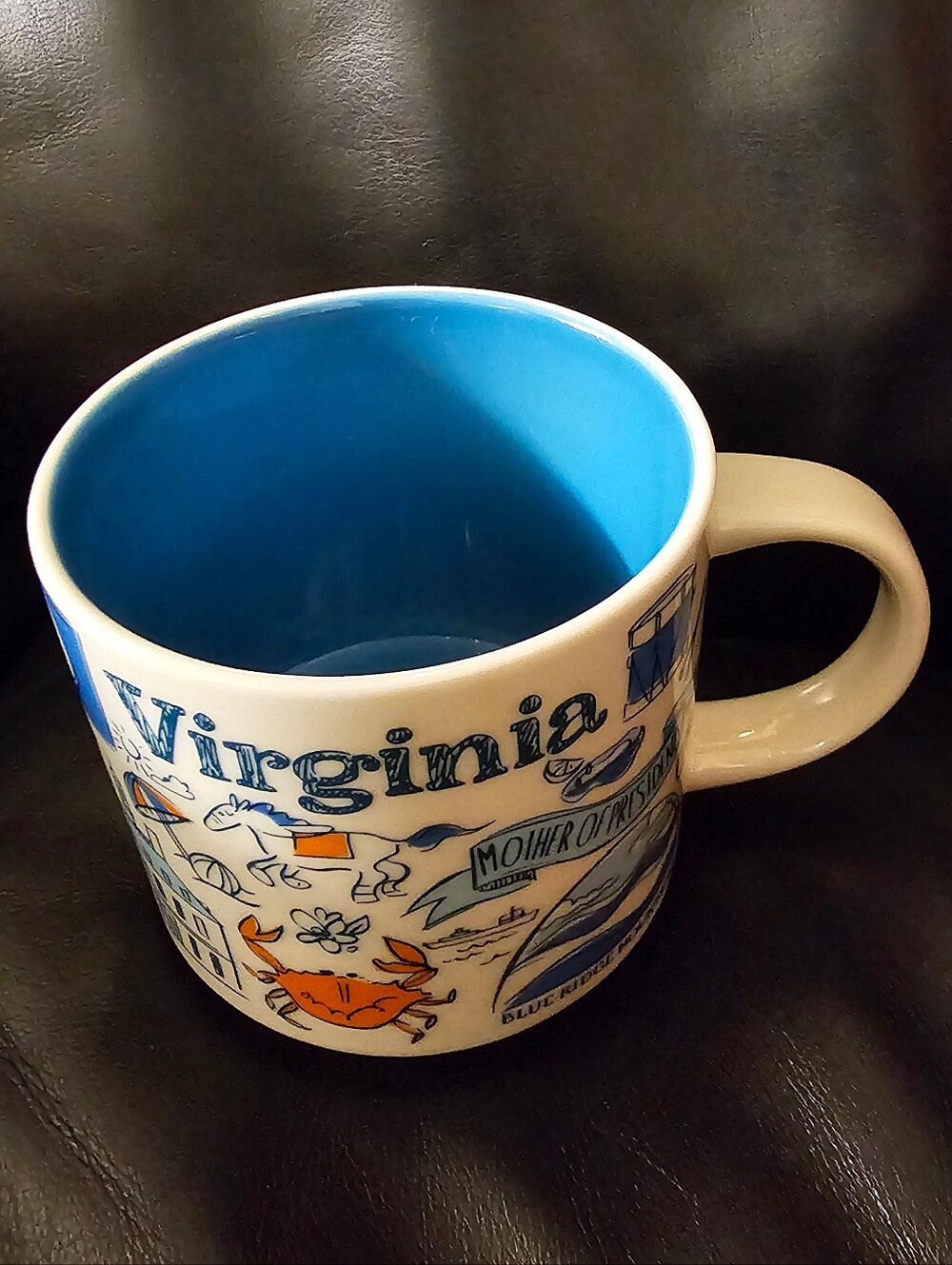 Starbucks Virginia 2018 Been There Series Collection Ceramic Coffee Mug 14oz EUC - Picture 10 of 12